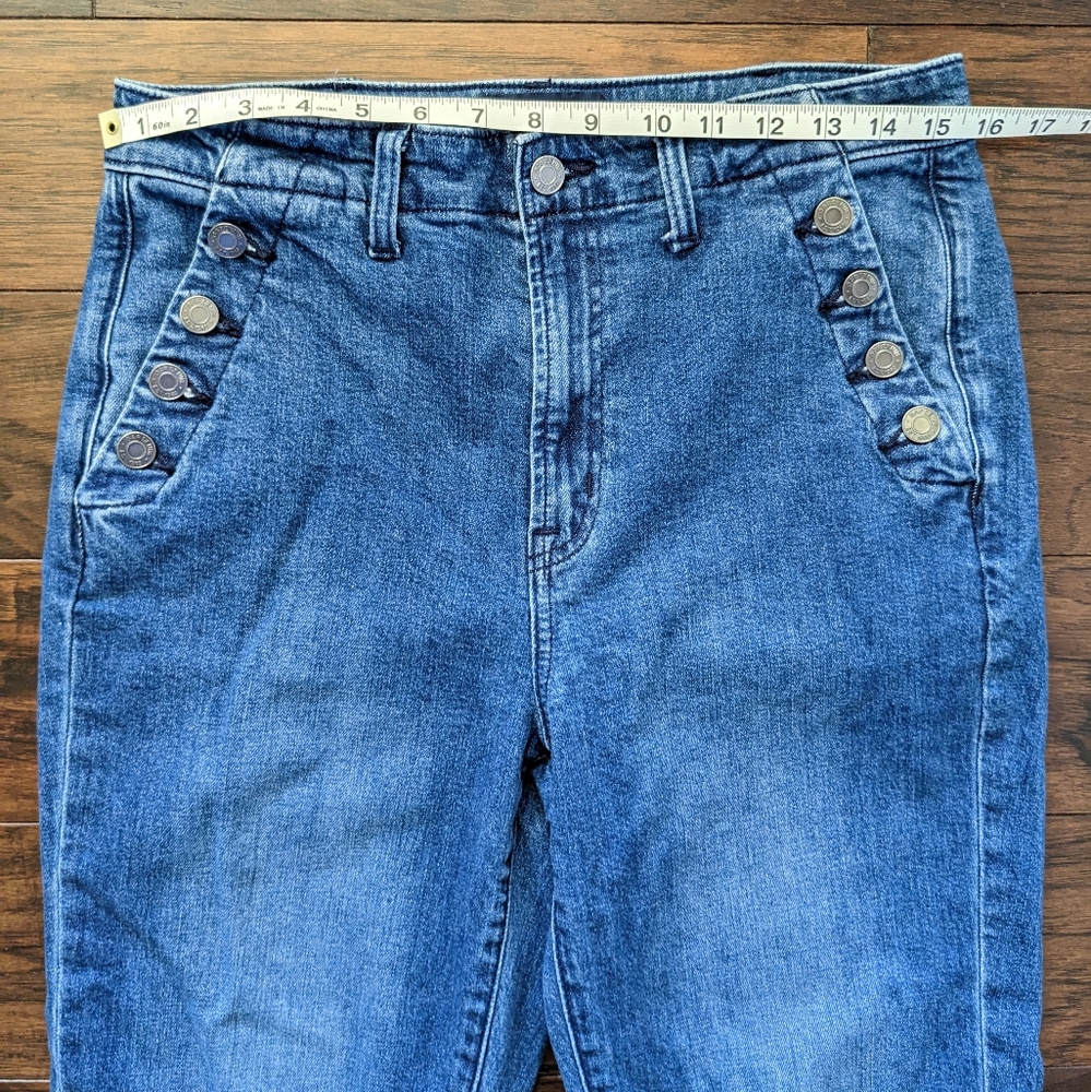 Gap Factory High Rise '70s Flare Jeans - Picture 6 of 11
